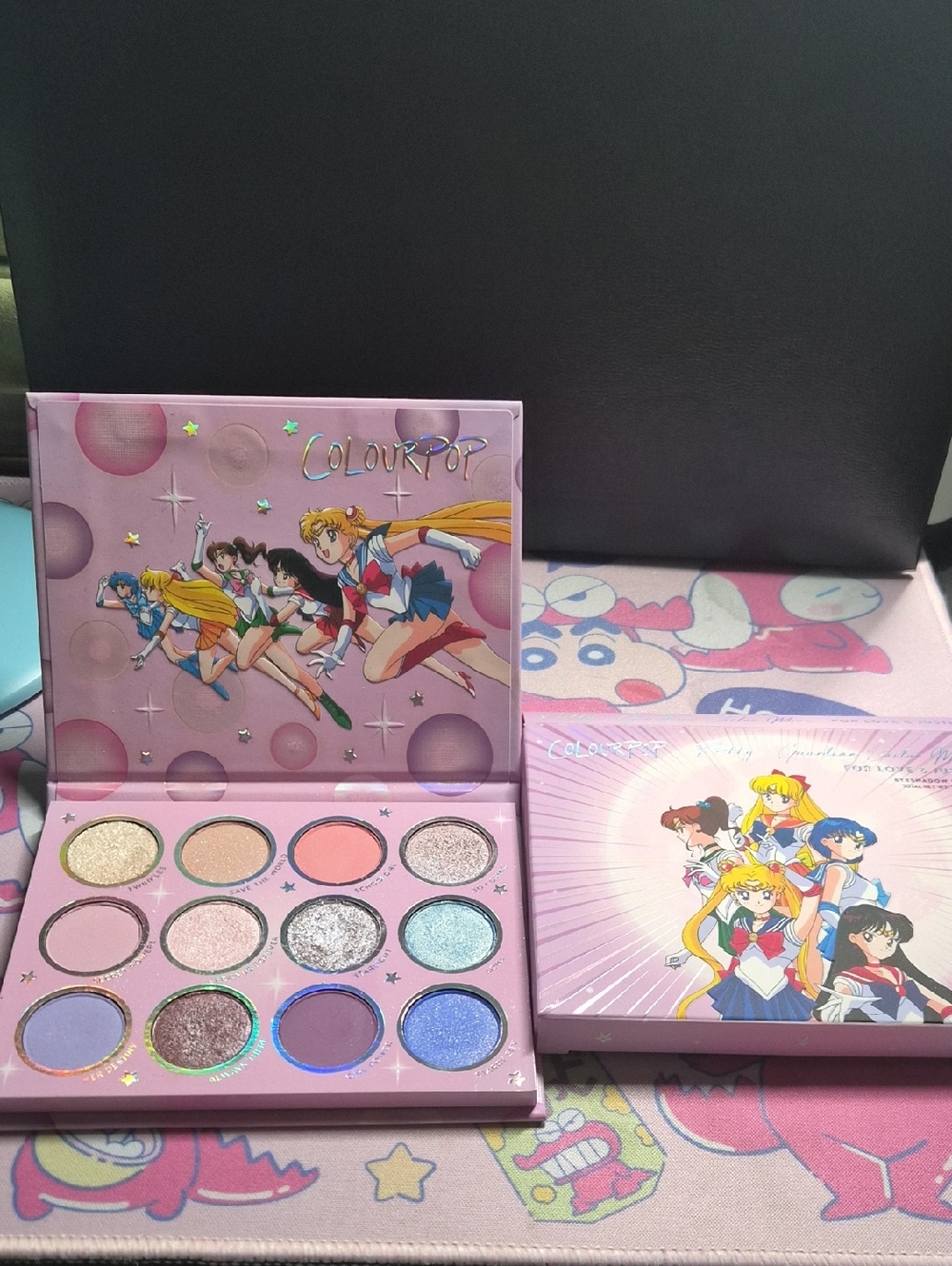 ColourPop Sailor Moon Eyeshadow Palette — Pink Pastel & Shimmer Mix